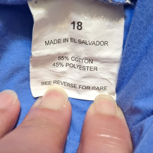 ๐ฅ5 for 25๐ฅ๐HP๐Chaps dress shirts Boys size 18 lot of 2 - Picture 14 of 14